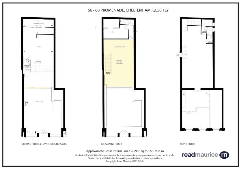 66-68 Promenade, Cheltenham to rent - Building Photo - Image 3 of 3