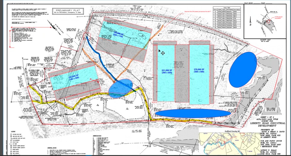 3410-3432 MCConnell Rd, Greensboro, NC for sale - Site Plan - Image 2 of 4