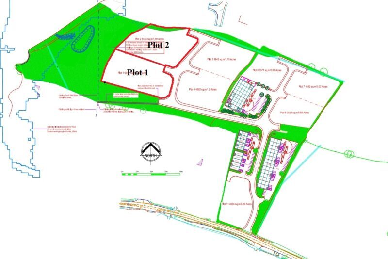 Honiton Road, Cullompton for sale Site Plan- Image 1 of 3
