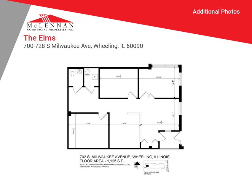700-728 S Milwaukee Ave, Wheeling, IL to rent Floor Plan- Image 1 of 1