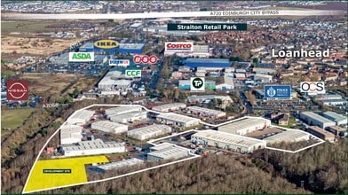 Dryden Vale, Loanhead, MLN - Aerial  map view