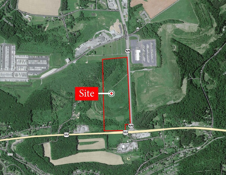 US Route 322 & Pa Route 970, Woodland, PA for sale - Building Photo - Image 1 of 2