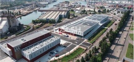 Lyon - Aerial  map view