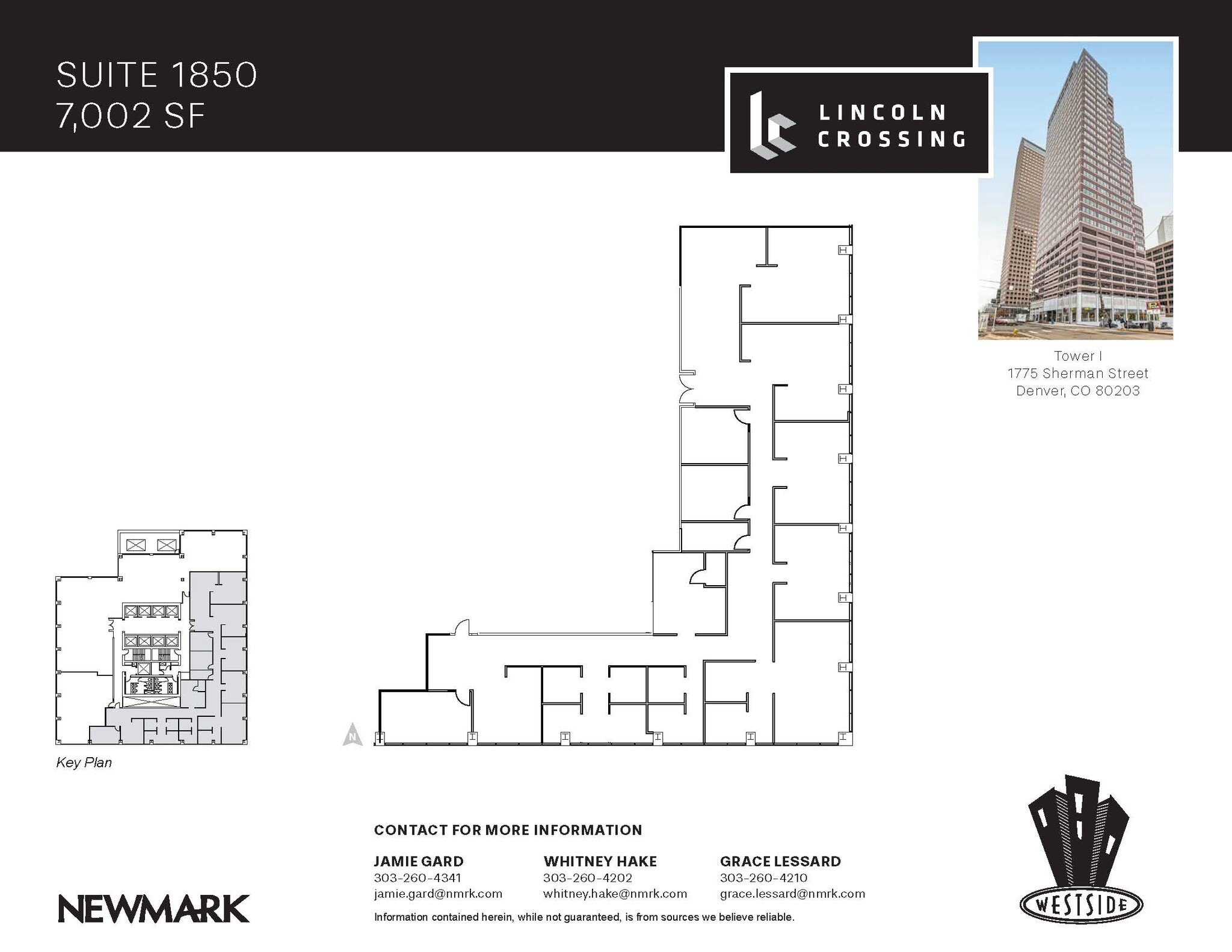1775 Sherman St, Denver, CO to rent Floor Plan- Image 1 of 1