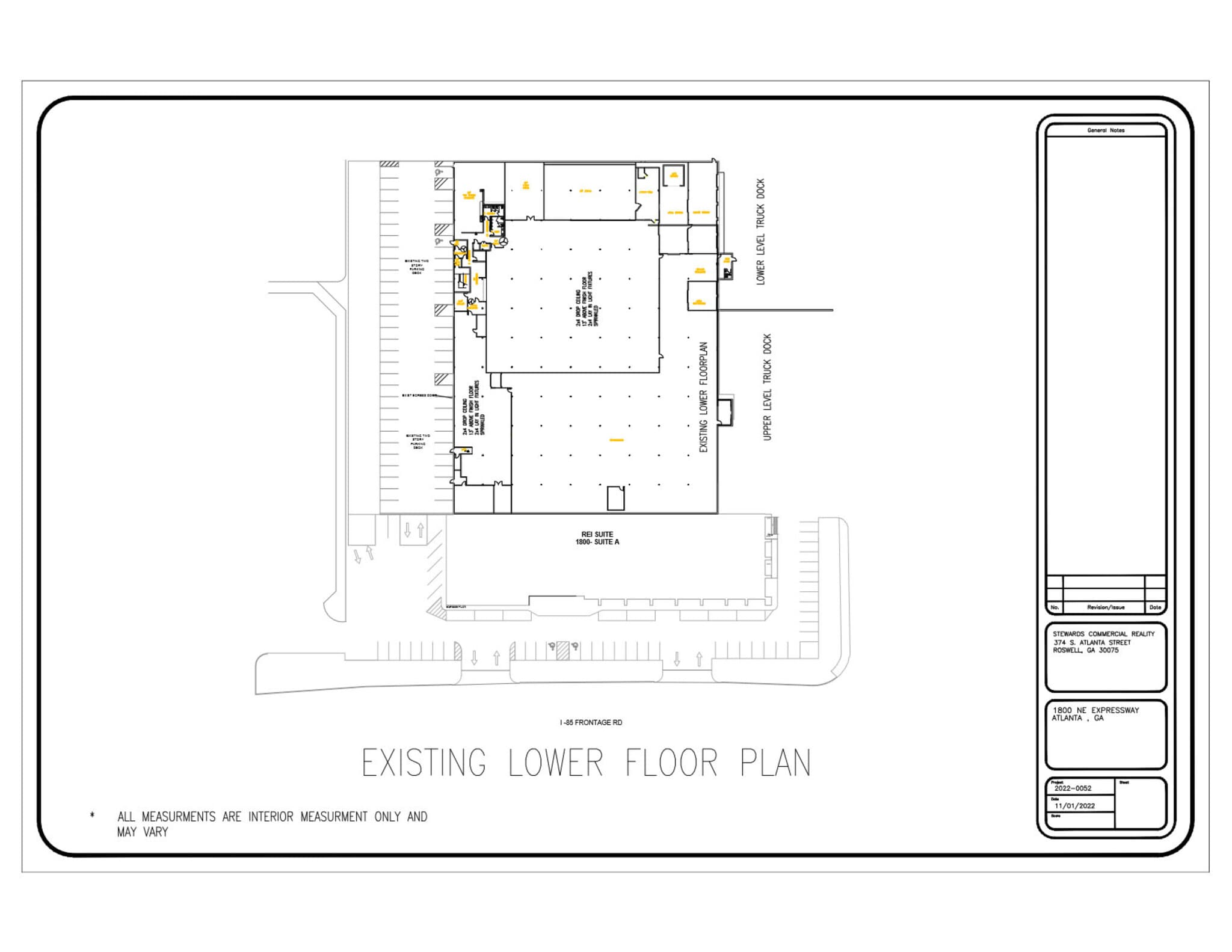 1800 Northeast Expy, Atlanta, GA to rent Site Plan- Image 1 of 1