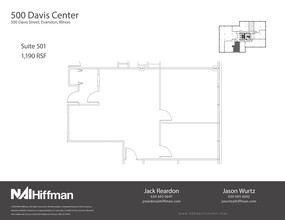 500 Davis St, Evanston, IL for rent Floor Plan- Image 1 of 1