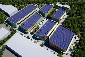 Nîmes, GAR - AERIAL  map view