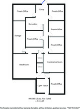 8064-8084 W Sahara Ave, Las Vegas, NV for rent Floor Plan- Image 1 of 1