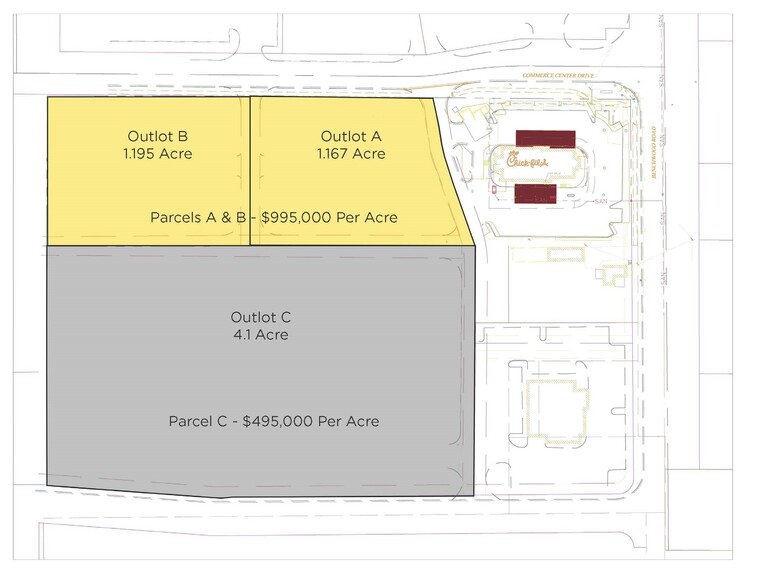 3341 Benchwood Road/Towne Center Drive, Dayton, OH for sale - Site Plan - Image 2 of 2