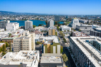 1401 Jackson St, Oakland, CA - aerial  map view