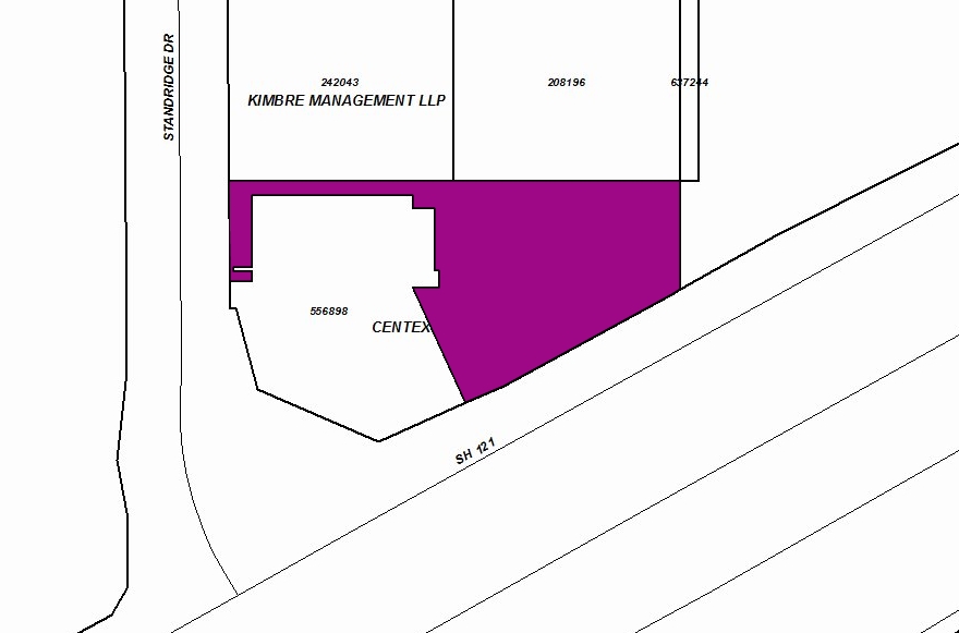 3905 State Highway 121, The Colony, TX for rent - Plat Map - Image 2 of 6