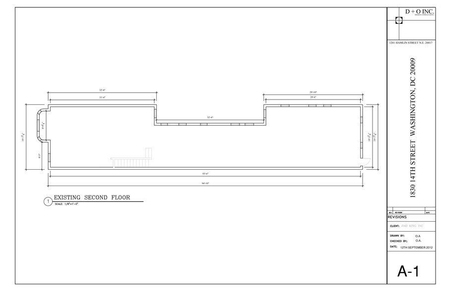 1830 14th St NW, Washington, DC for rent - Site Plan - Image 2 of 4