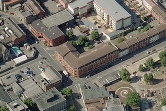 Upper York St, Bristol, BST - AERIAL map view