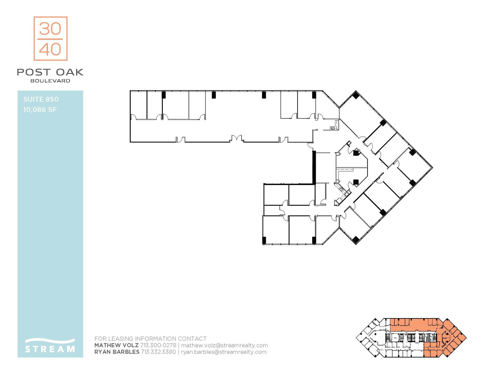 3040 Post Oak Blvd, Houston, TX for sale Floor Plan- Image 1 of 1