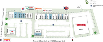 30805-30895 E Thousand Oaks Blvd, Westlake Village, CA for rent Site Plan- Image 1 of 2