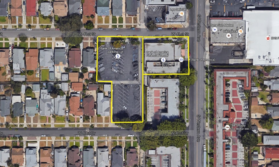 4103 S Western Ave, Los Angeles, CA for sale - Aerial - Image 2 of 3