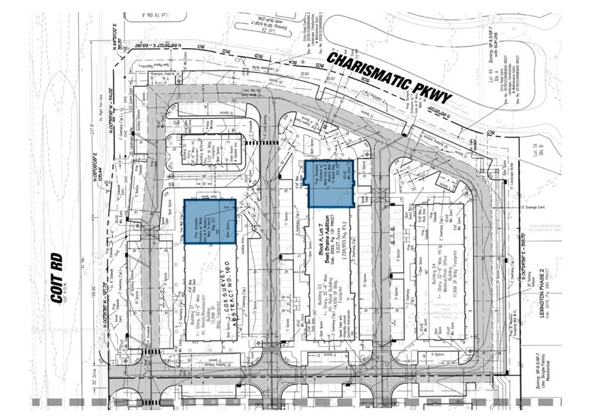 SEC Coit Road & Charismatic Pky, Frisco, TX for rent - Floor Plan - Image 2 of 2