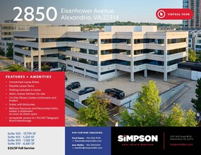 2850 Eisenhower Ave, Alexandria, VA for rent Building Photo- Image 1 of 12