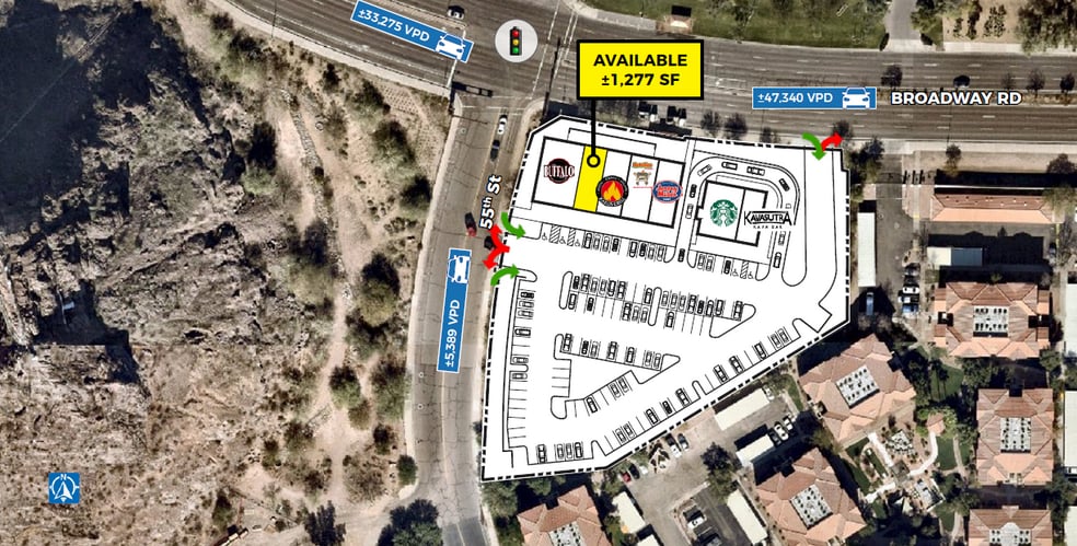 1537 W Broadway Rd, Tempe, AZ to rent - Building Photo - Image 2 of 11