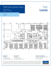 1900 St James Pl, Houston, TX for rent Floor Plan- Image 1 of 1