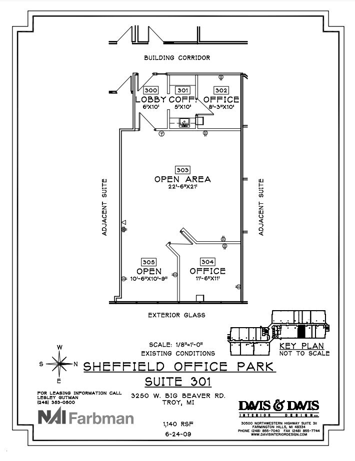 3310 W Big Beaver Rd, Troy, MI for rent Floor Plan- Image 1 of 1