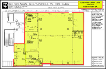 1206 Pointe Centre Dr, Chattanooga, TN for rent Floor Plan- Image 1 of 1