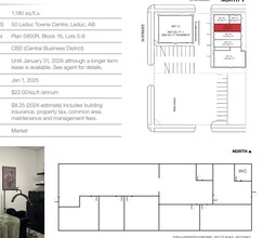 Leduc Towne Centre, Leduc, AB for rent Floor Plan- Image 1 of 1