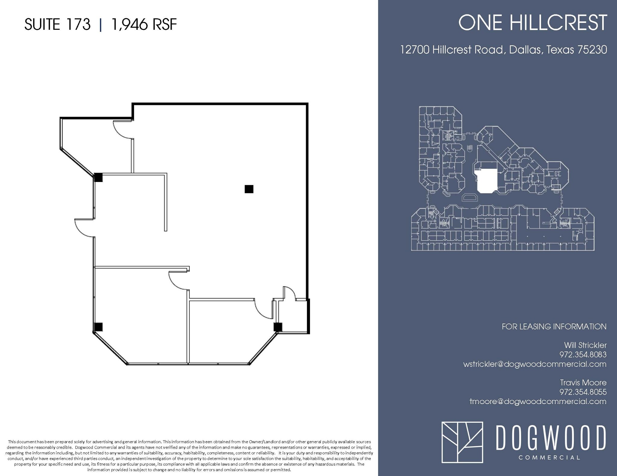 12700 Hillcrest Rd, Dallas, TX for rent Floor Plan- Image 1 of 1