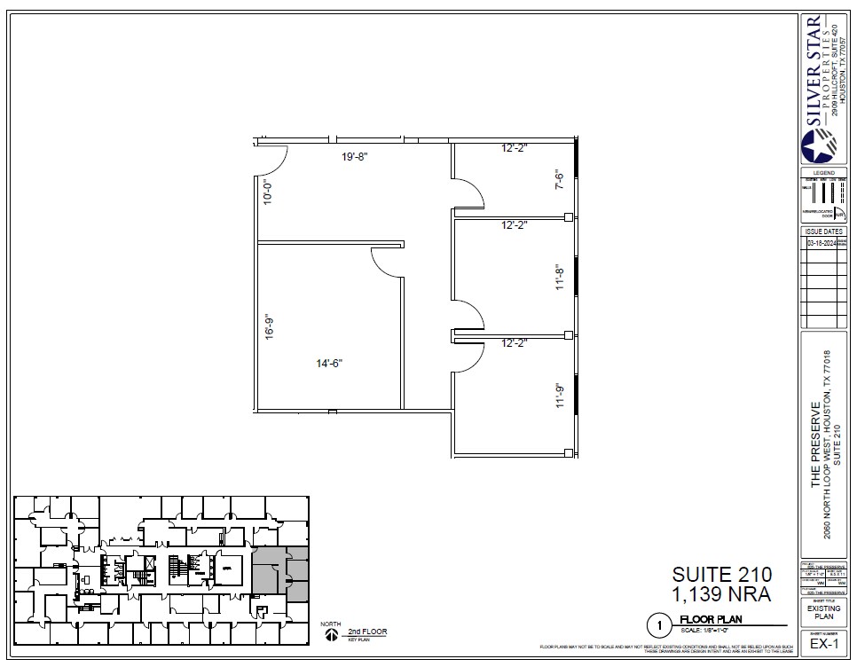 2000 N Loop Fwy W, Houston, TX to rent Floor Plan- Image 1 of 1