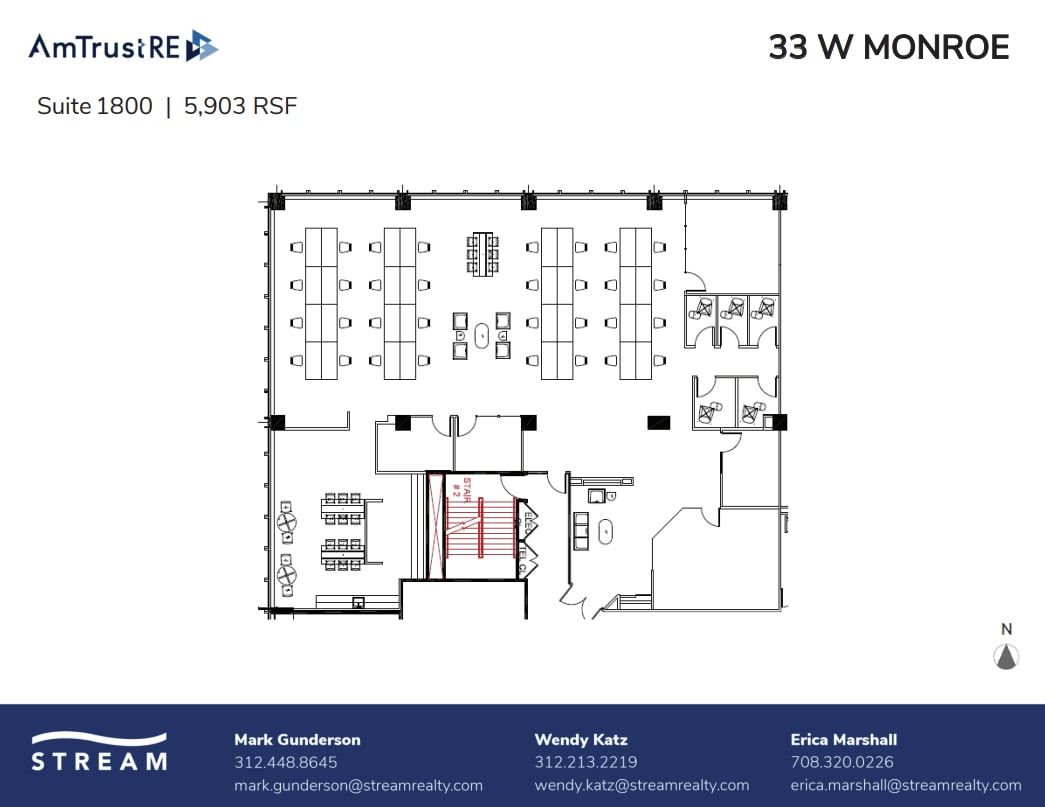 33 W Monroe St, Chicago, IL to rent Floor Plan- Image 1 of 1