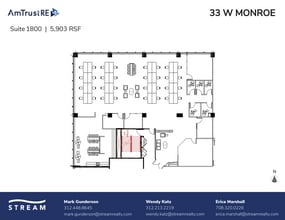 33 W Monroe St, Chicago, IL to rent Floor Plan- Image 1 of 1