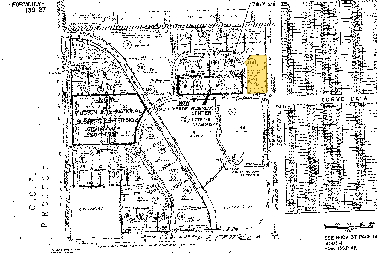 3461-3481 E Global Loop, Tucson, AZ for sale - Plat Map - Image 2 of 2