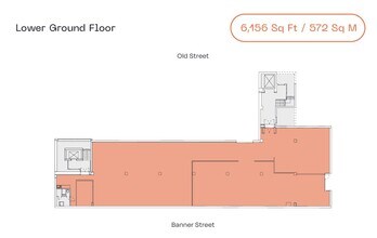 28-42 Banner St, London to rent Floor Plan- Image 1 of 7