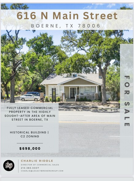 616 N Main St, Boerne, TX for sale - Building Photo - Image 1 of 9