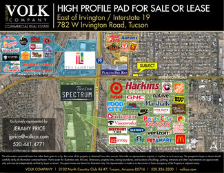 More details for 782 W Irvington Rd, Tucson, AZ - Land for Sale