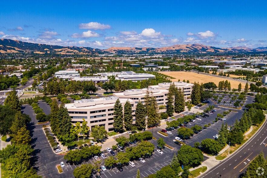 4301-4309 Hacienda Dr, Pleasanton, CA for rent - Aerial - Image 3 of 4