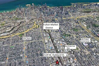 2129-2149 W Hubbard St, Chicago, IL for sale Aerial- Image 1 of 2