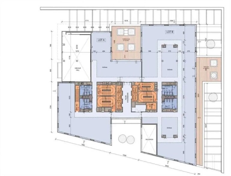 2-8 place du 8 mai 1945, Levallois-Perret to rent - Floor Plan - Image 3 of 14