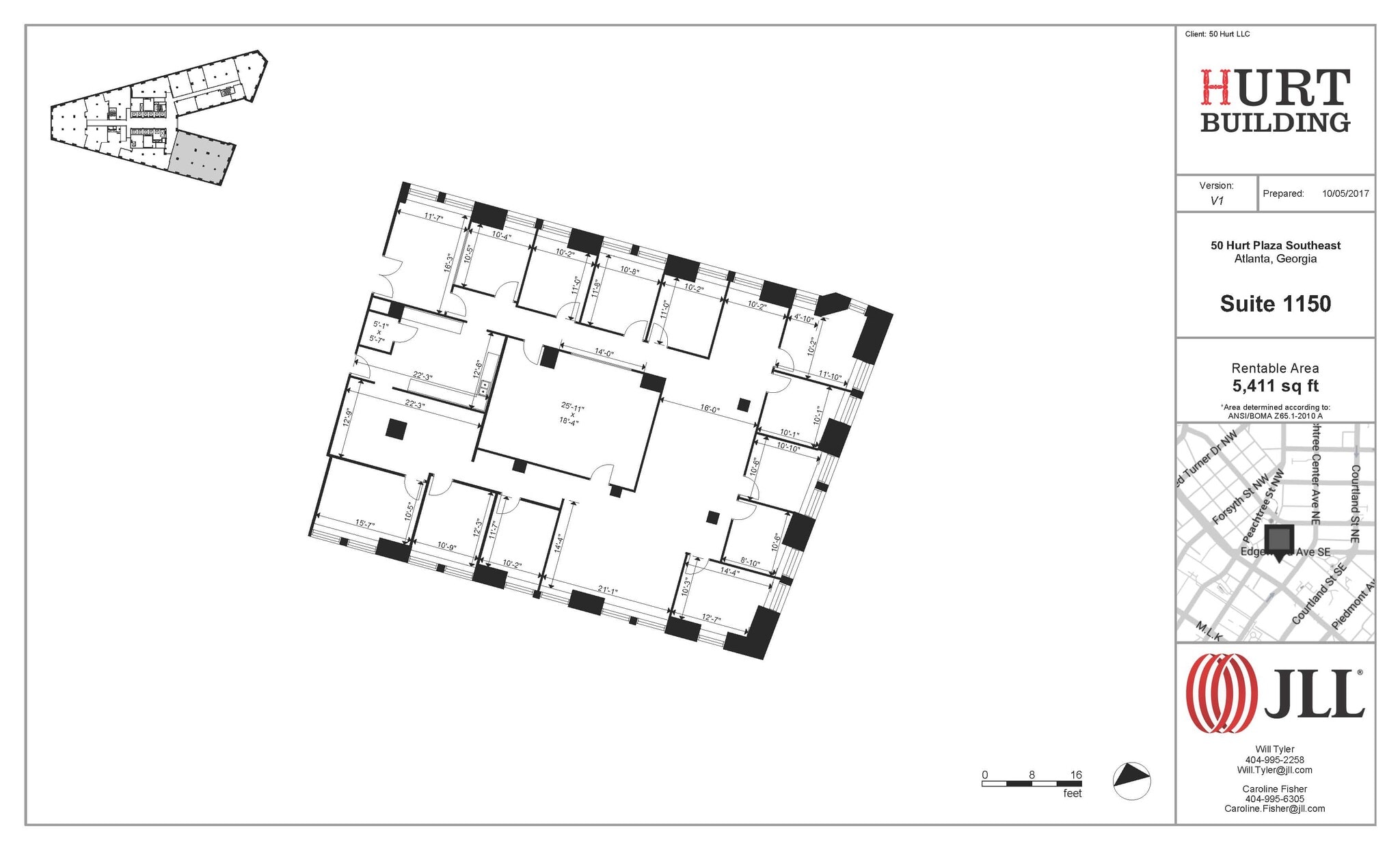50 Hurt Plz SE, Atlanta, GA to rent Floor Plan- Image 1 of 1