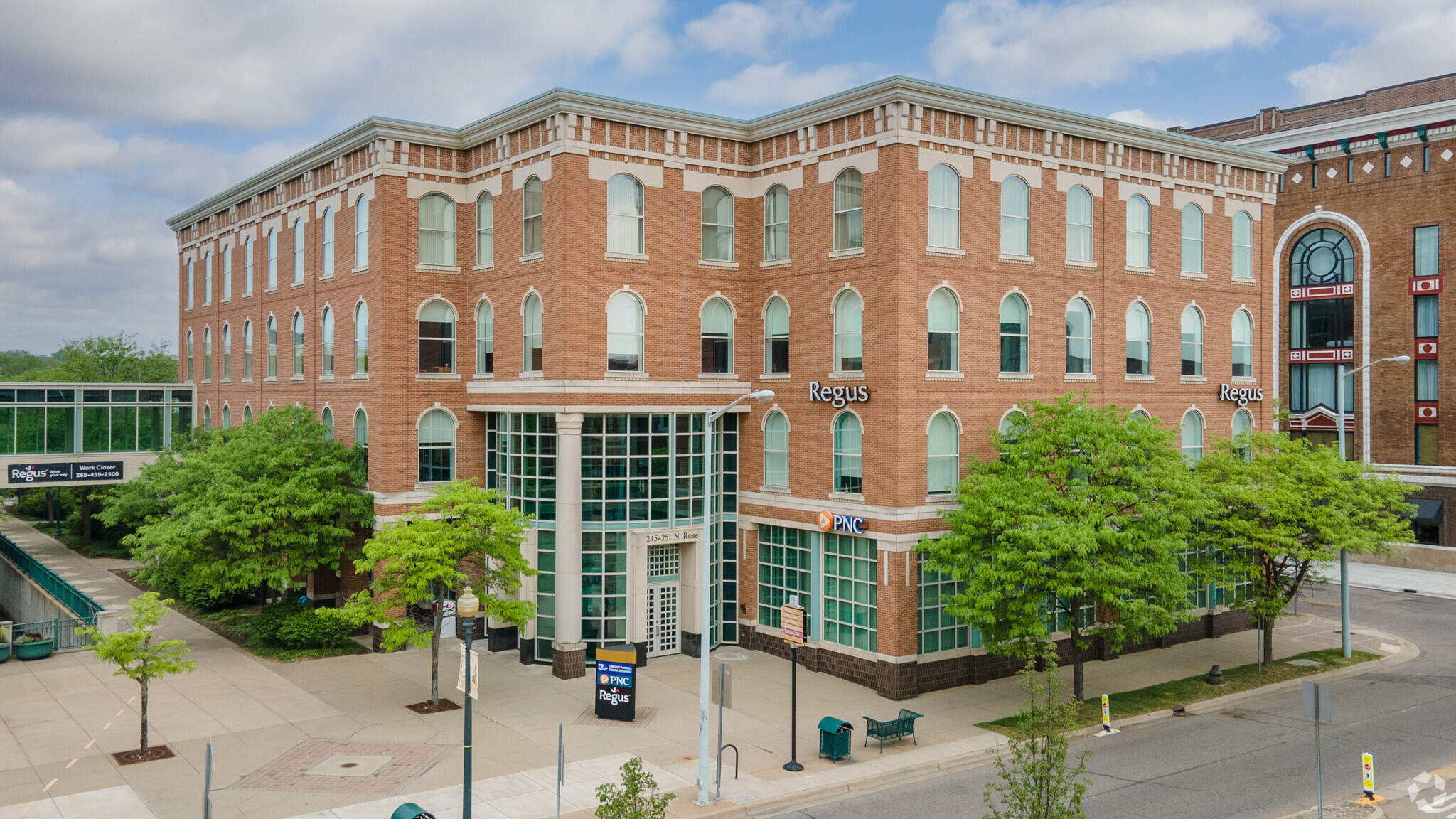 245-251 N Rose St, Kalamazoo, MI for rent Building Photo- Image 1 of 3