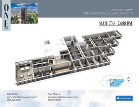 5251 Dtc Pky, Greenwood Village, CO for rent Site Plan- Image 1 of 3