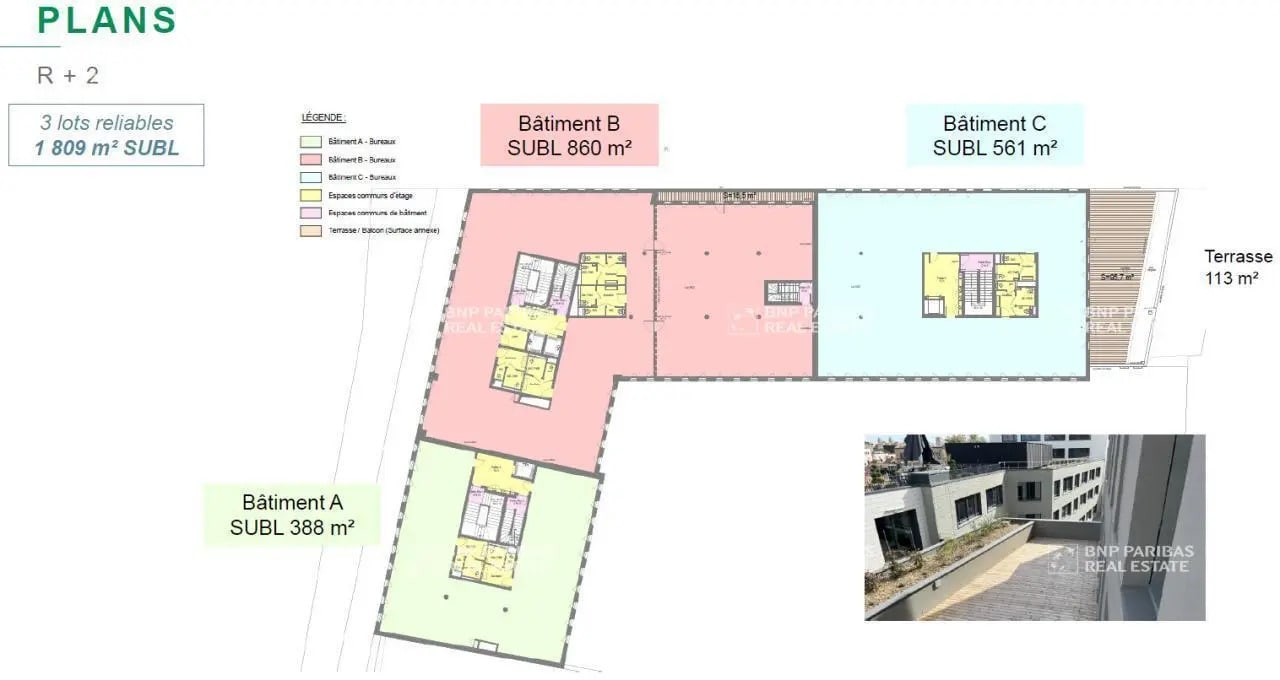 Office in Villeurbanne to rent Floor Plan- Image 1 of 19