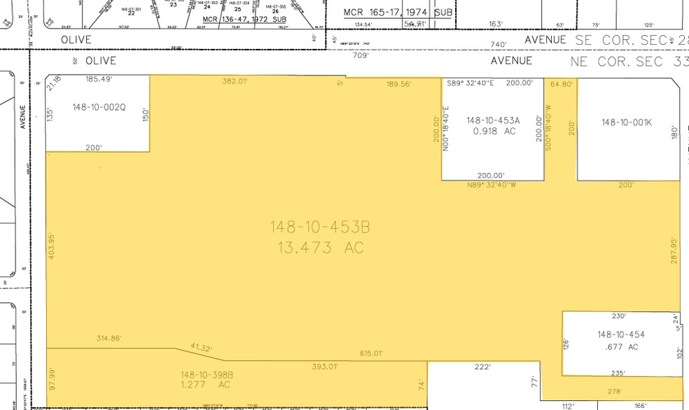 4425 W Olive Ave, Glendale, AZ for rent - Plat Map - Image 2 of 5