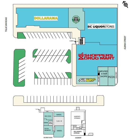 2929-2973 Tillicum Rd, Victoria, BC for rent - Site Plan - Image 1 of 1