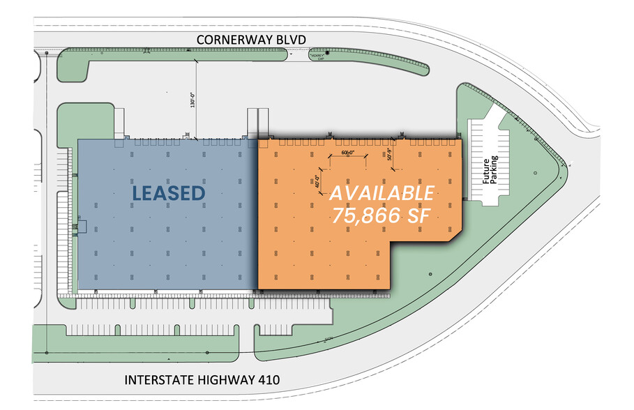 8562 NE Loop 410, San Antonio, TX for rent - Site Plan - Image 2 of 4