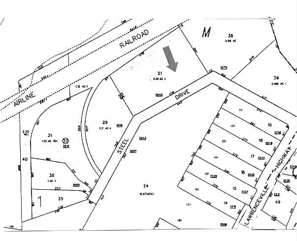 2040 Steel Dr, Tucker, GA for rent - Plat Map - Image 2 of 5