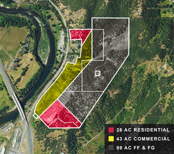 Old Highway 99 S, Roseburg, OR - aerial  map view - Image1