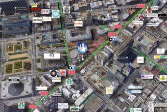 1182 Market St, San Francisco, CA - aerial  map view