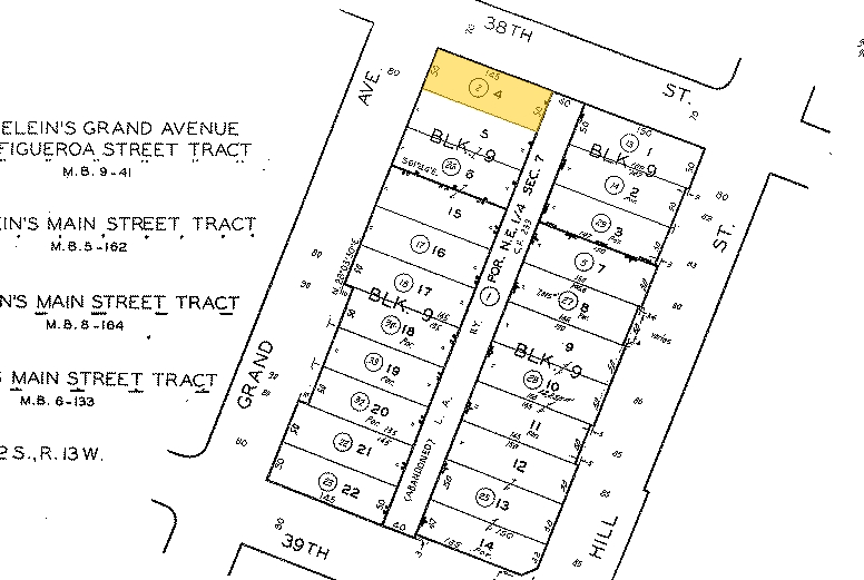 3800 S Grand Ave, Los Angeles, CA for rent - Plat Map - Image 2 of 42