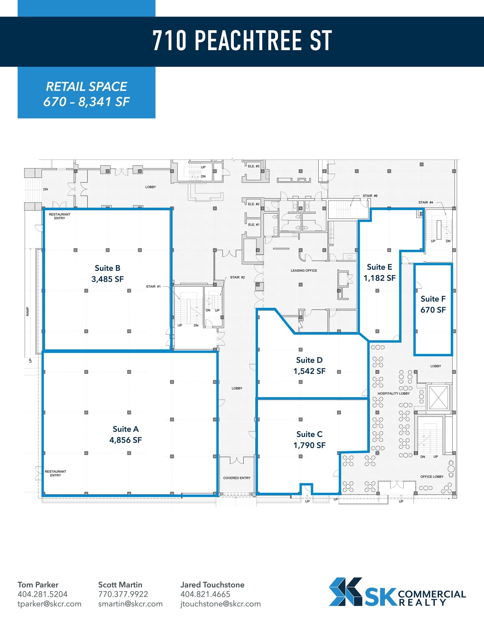 710 Peachtree St NE, Atlanta, GA to rent Site Plan- Image 1 of 1